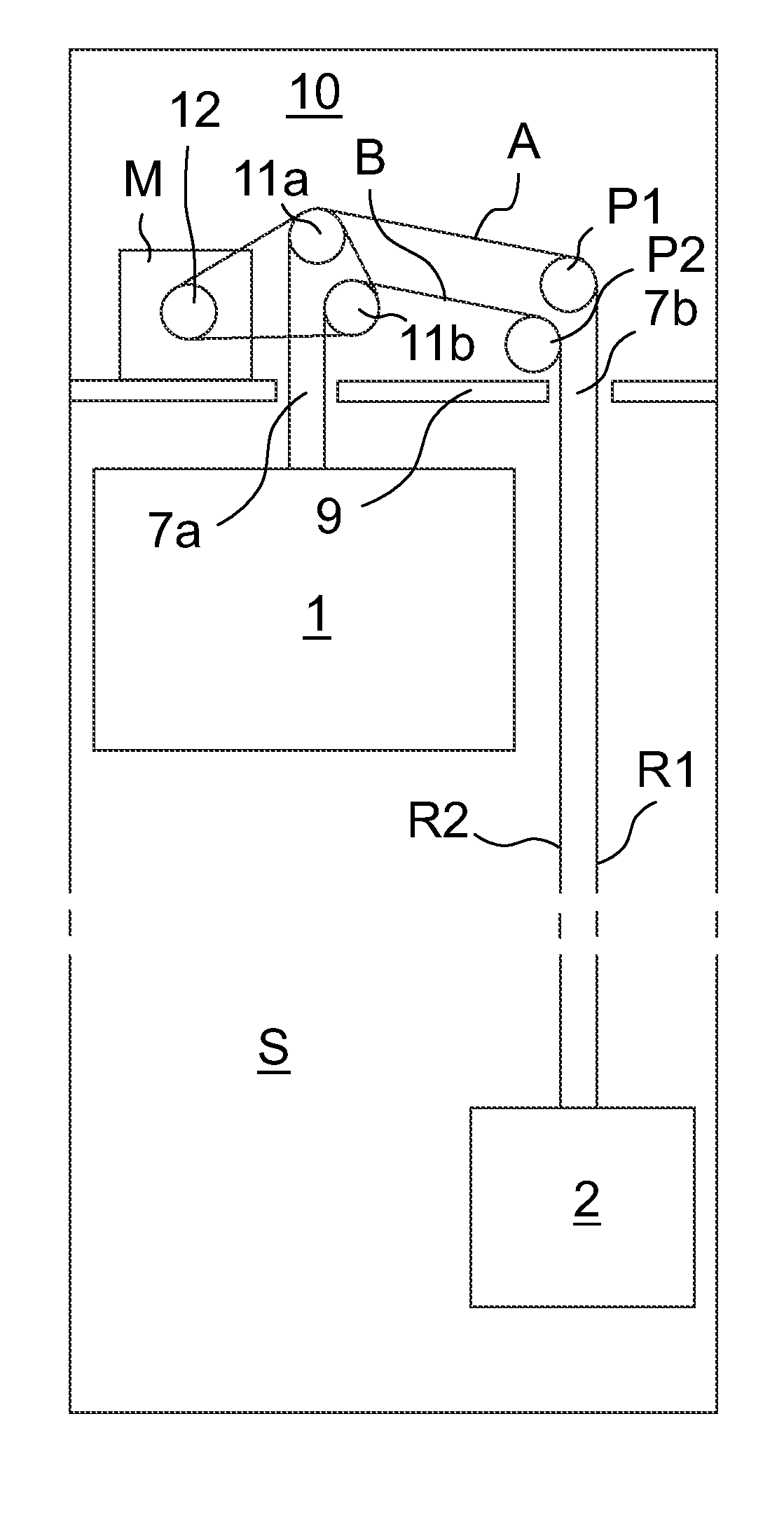 Elevator and method for modernizing an elevator