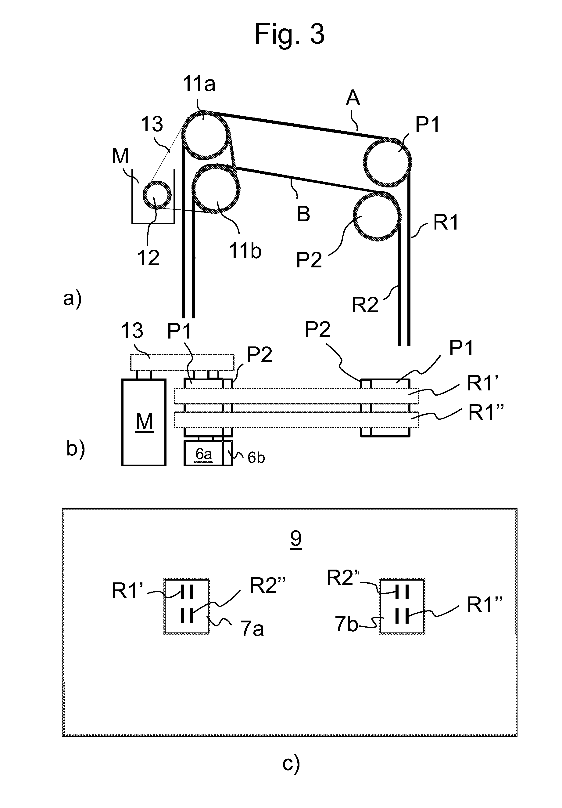 Elevator and method for modernizing an elevator