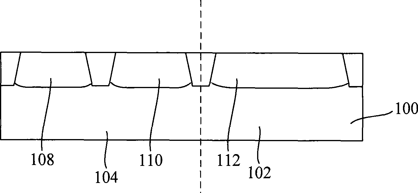 Test construction for light doped drain doping region square resistor and manufacturing method thereof