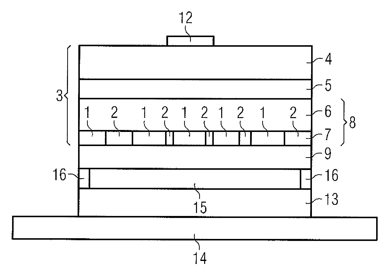 Optoelectronic semiconductor component