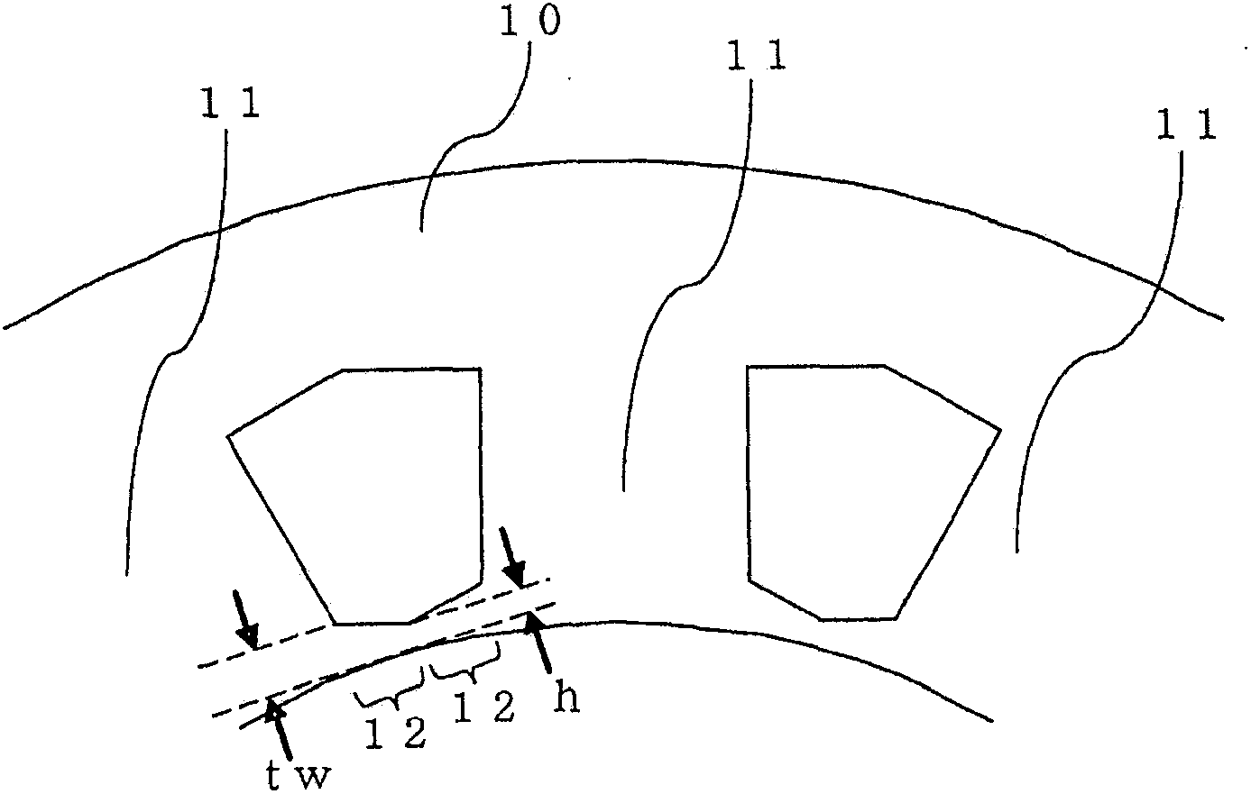 Permanent-magnet synchronous motor