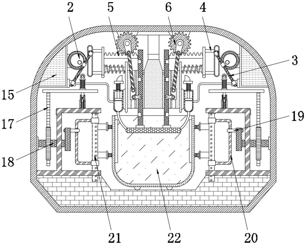 Environment-friendly deep aeration device for rural sewage treatment