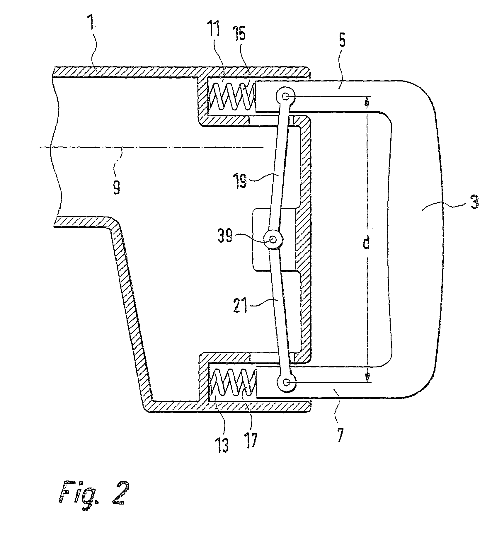 Hand-held machine tool with vibration-damped handle