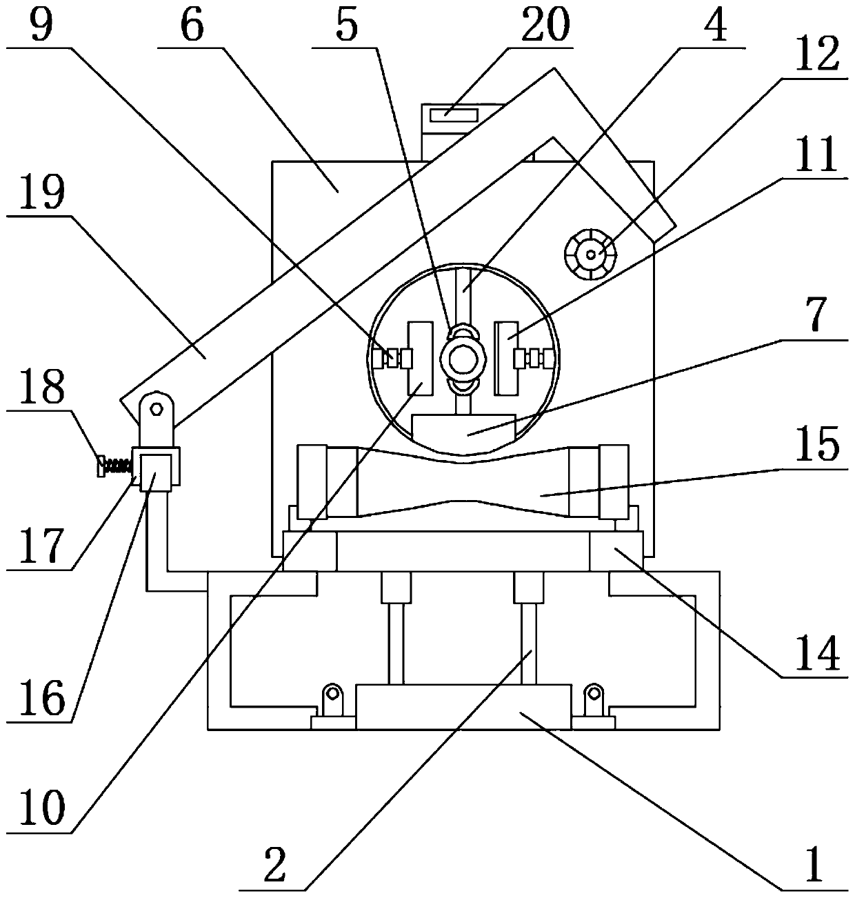 Numerical control high-speed groove cutting integrated machine and operation method thereof