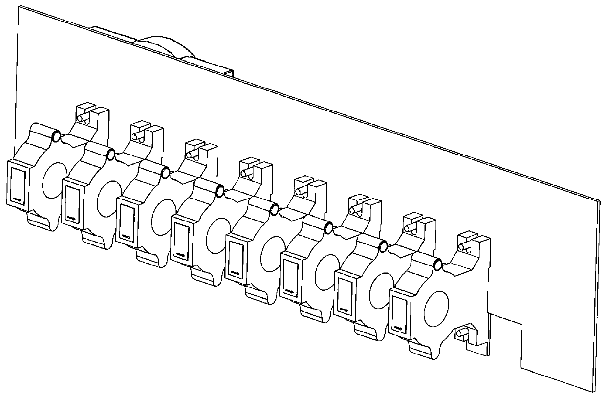 Multi-path power distribution output module unit