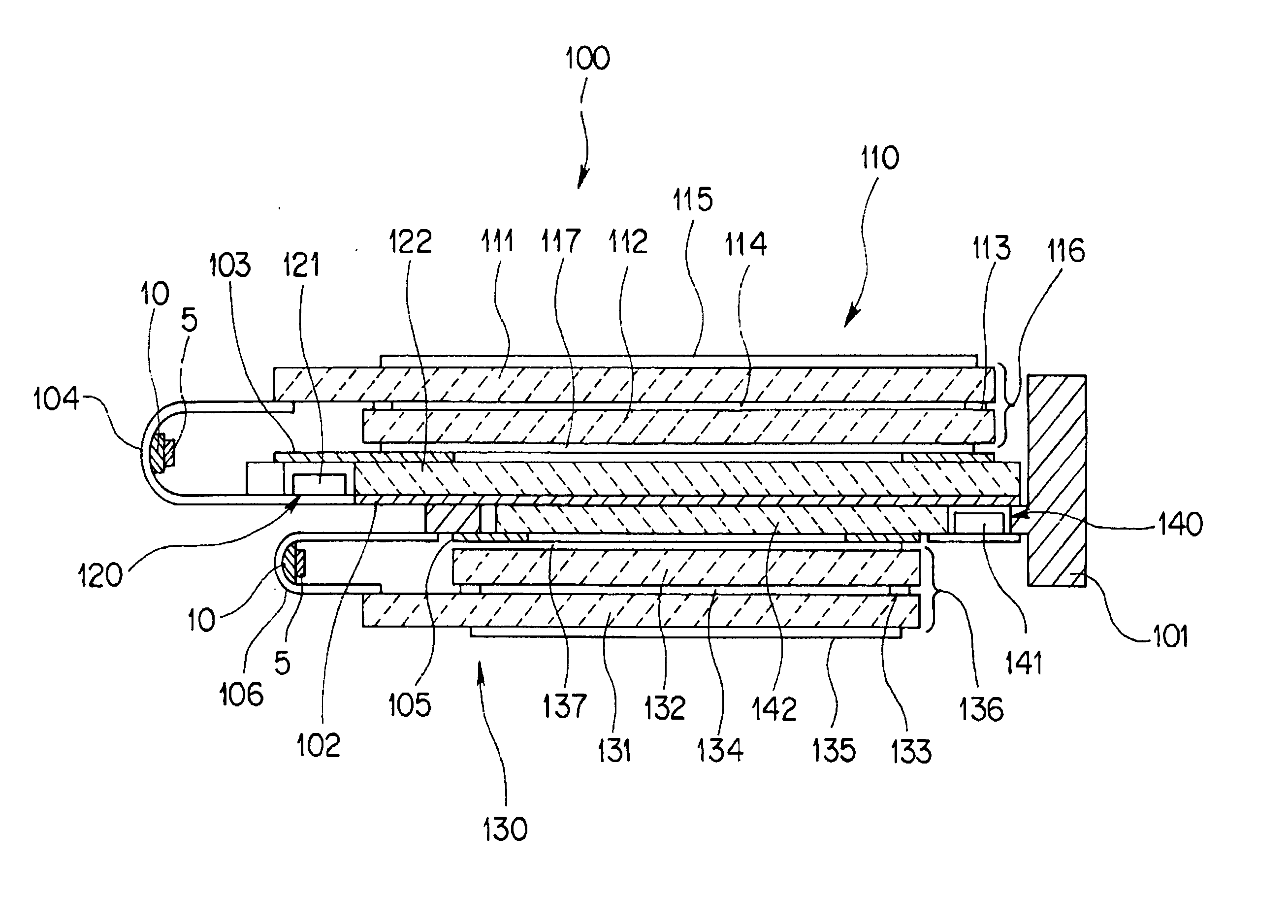 Electro-optical apparatus, flexible printed circuit board, manufacturing method for electro-optical apparatus, and electronic equipment