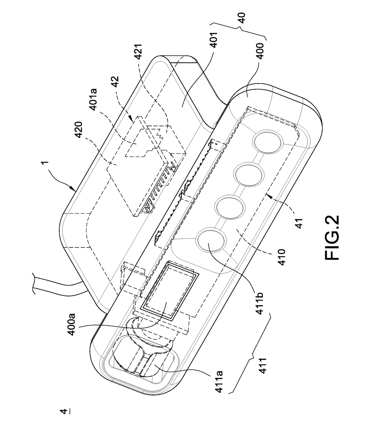 Table elevating device