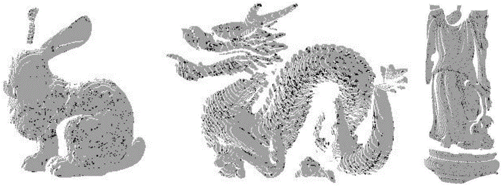 Multi-scale normal feature point cloud registering method