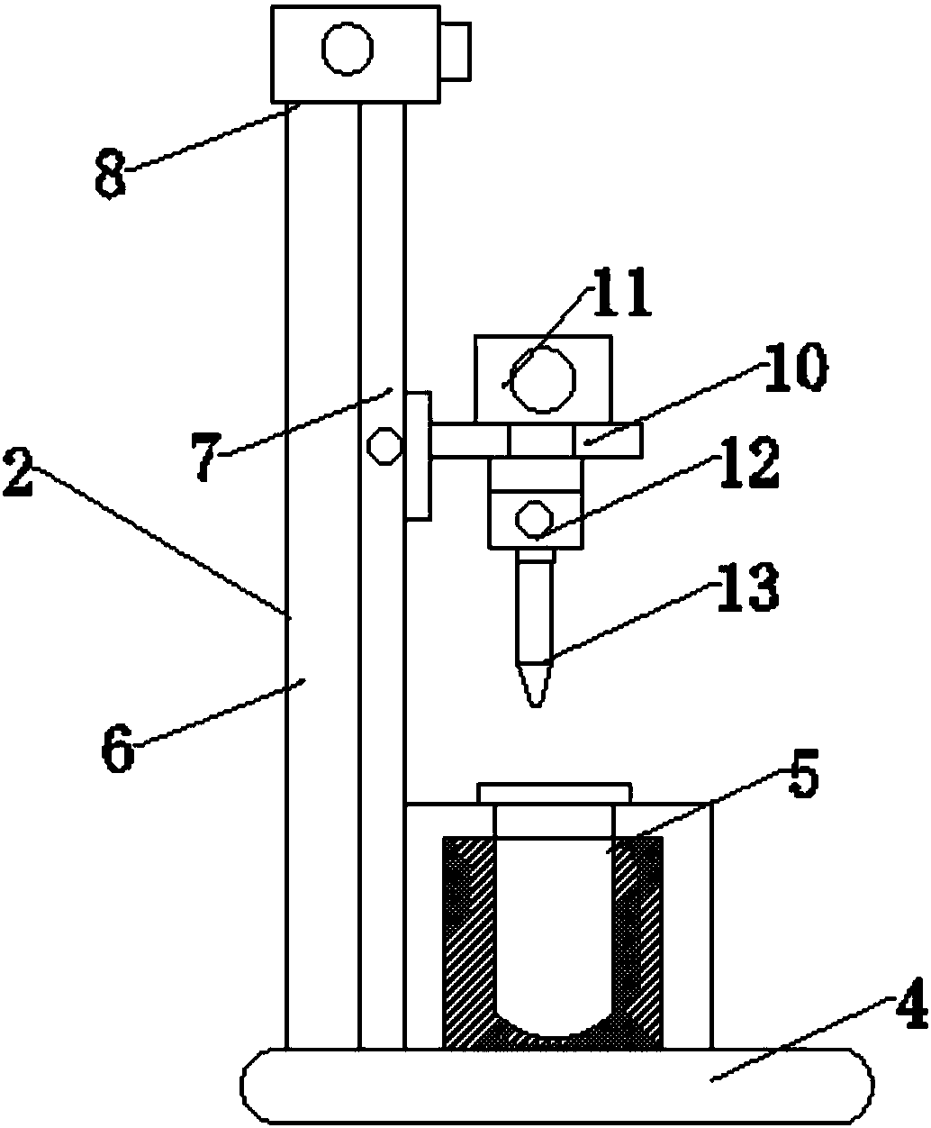 Soil quality detection apparatus based on Internet of Things