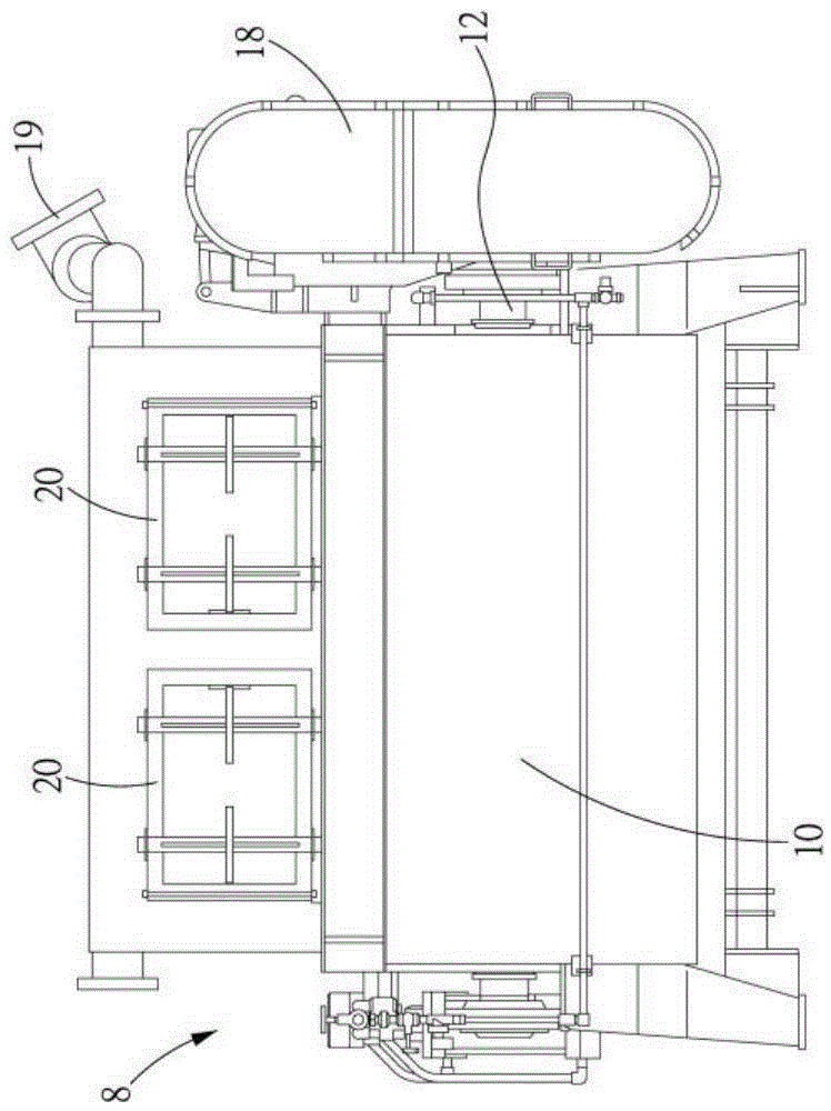 Concrete mixer and ready-mixed concrete producing apparatus using same