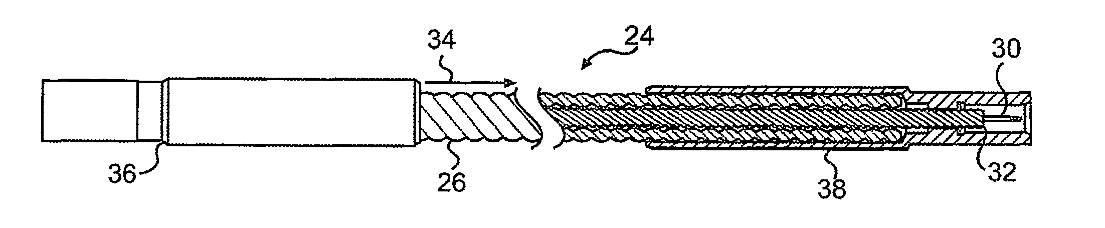 Flexible sinker bar with electrically conductive wires