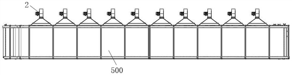 Wind path system of compound tea withering machine