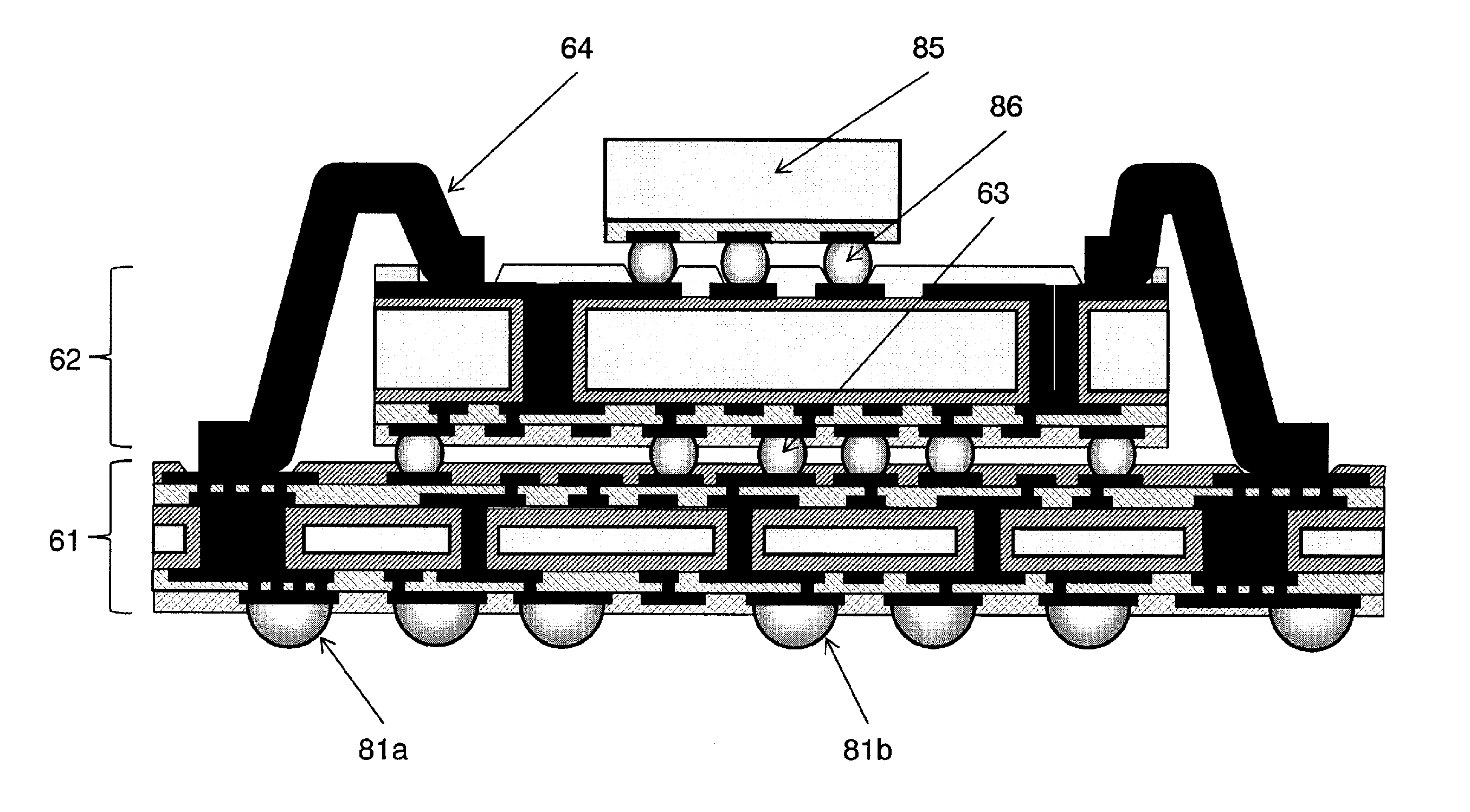 Semiconductor  module carrying the same