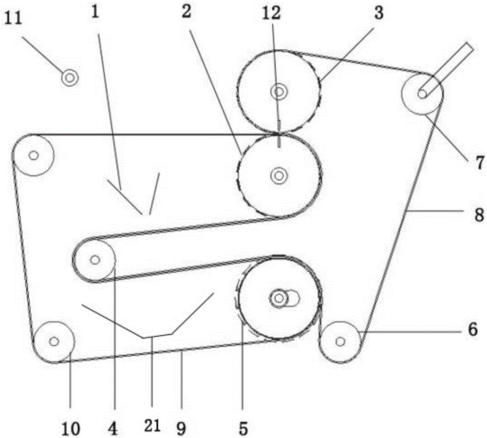 Film cupping cavitation film pot seedling raising and planting apparatus