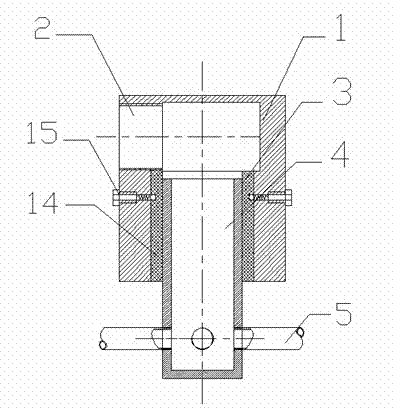 Jet type hydraulic blender