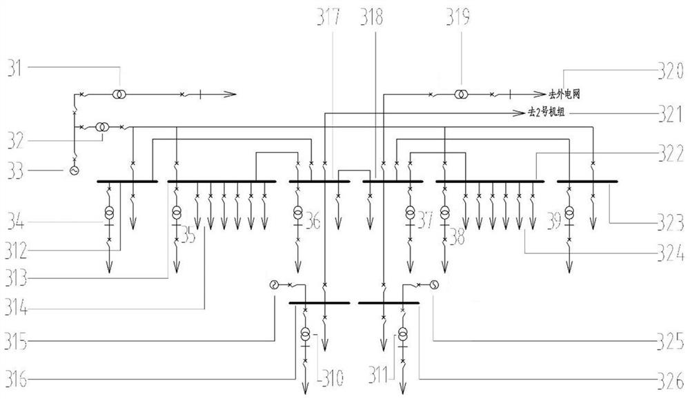 Nuclear power peak regulation system and method based on seawater desalination technology