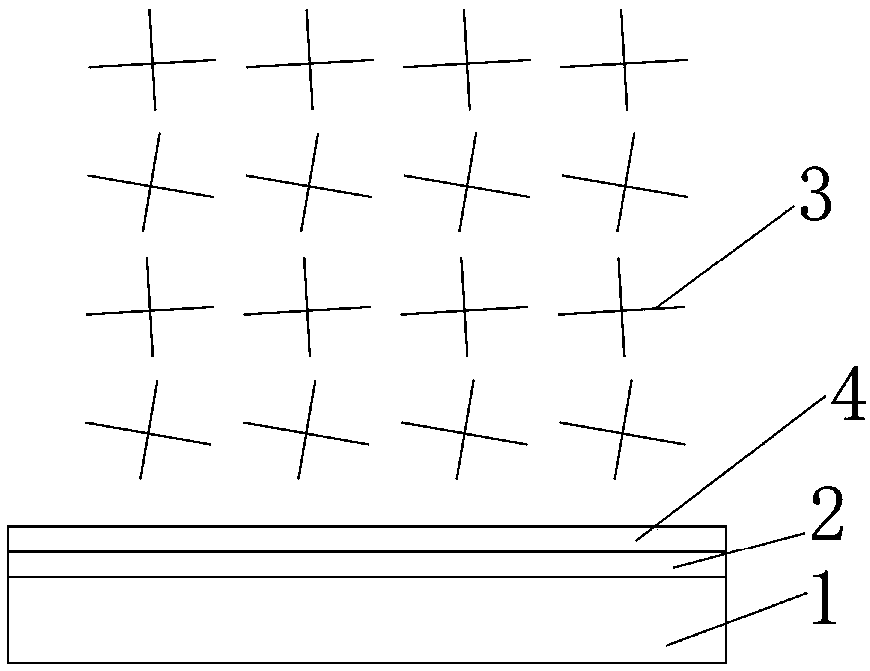 Method for preparing phthalocyanine monocrystal thin film on copper film modified graphene substrate