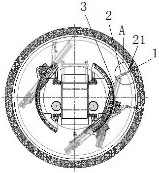 A water gushing sealing device and its control method