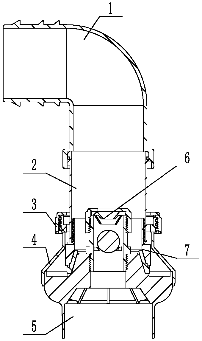 A self-exhausting lifting type water supply hydrant