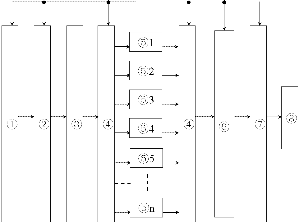 Realization method of nonlinear ultrasonic test instrument analog amplifying circuit and realization device thereof