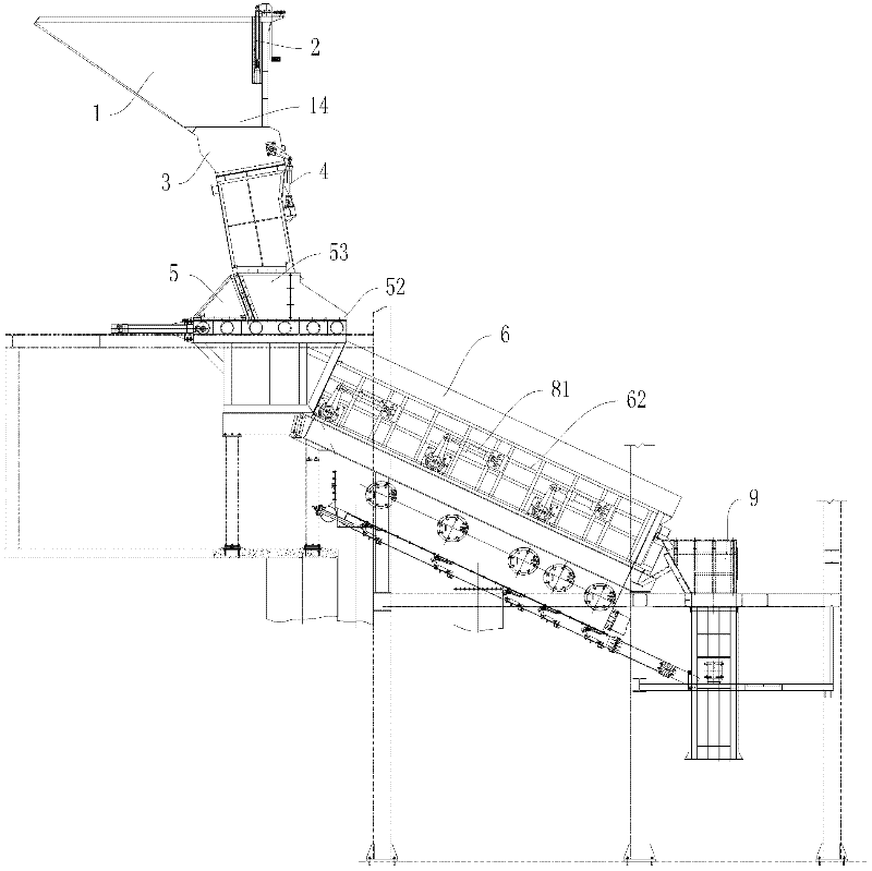 Garbage burning device