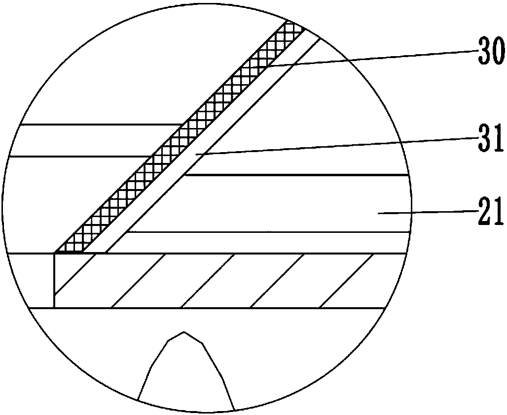 Device for carrying out washing, drying and impurity removing on wheat