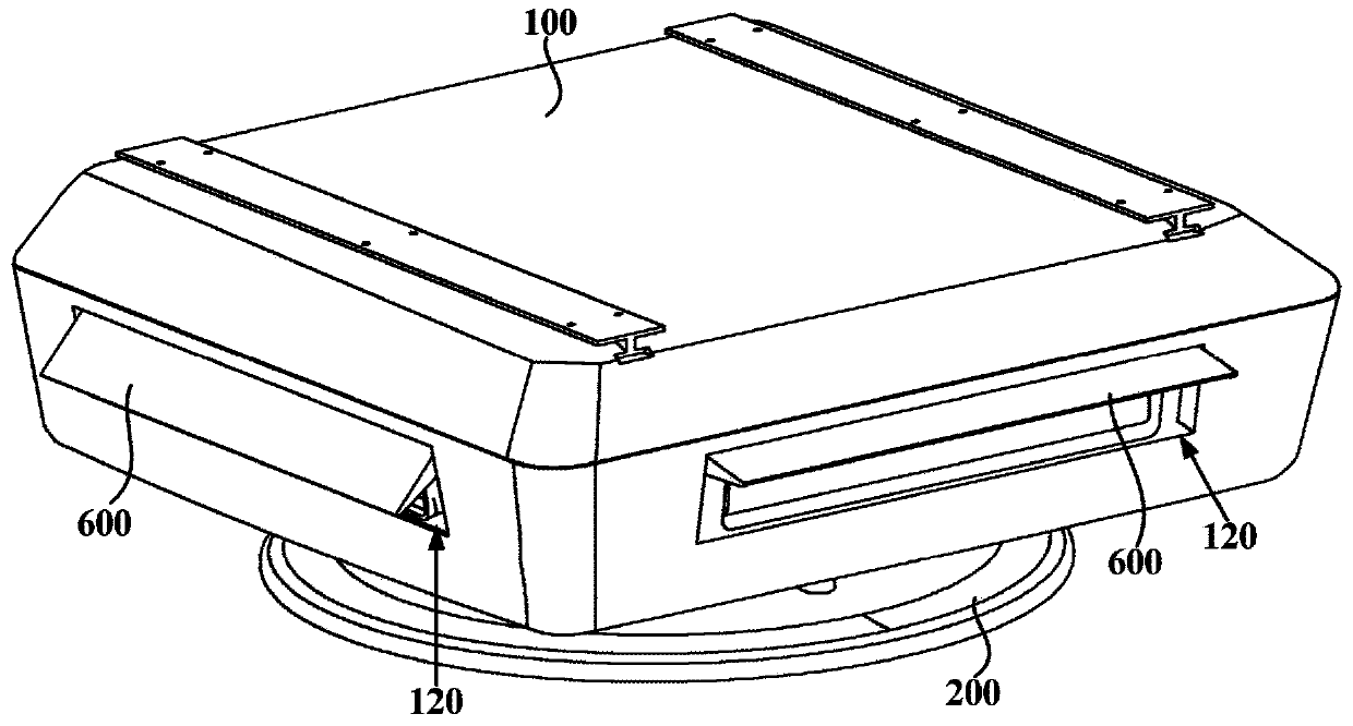 Ceiling-type air conditioner indoor unit