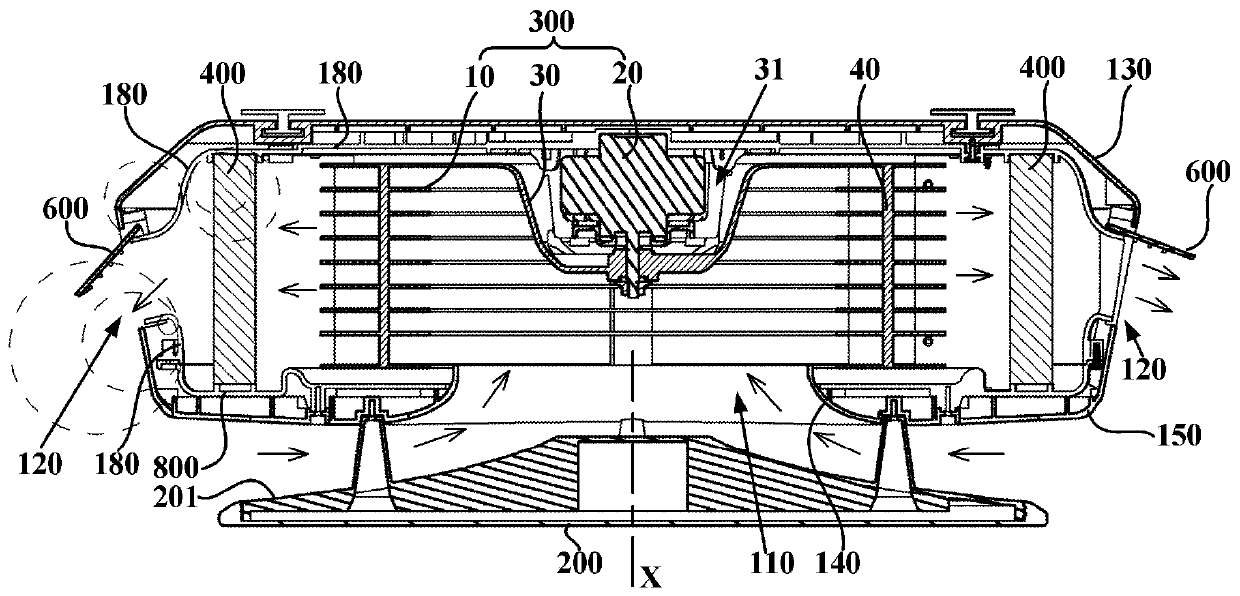 Ceiling-type air conditioner indoor unit