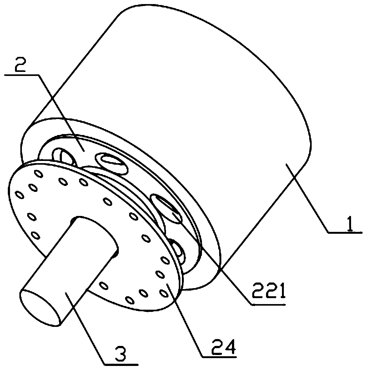 Small-diameter high-speed wheel device of unmanned system test platform fake car