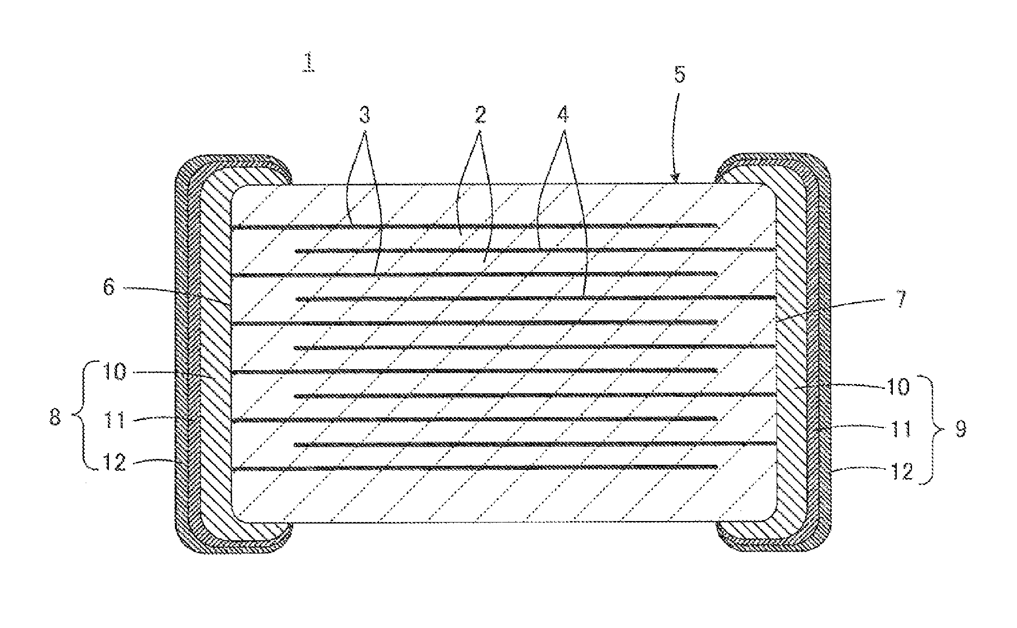 Laminated ceramic electronic component