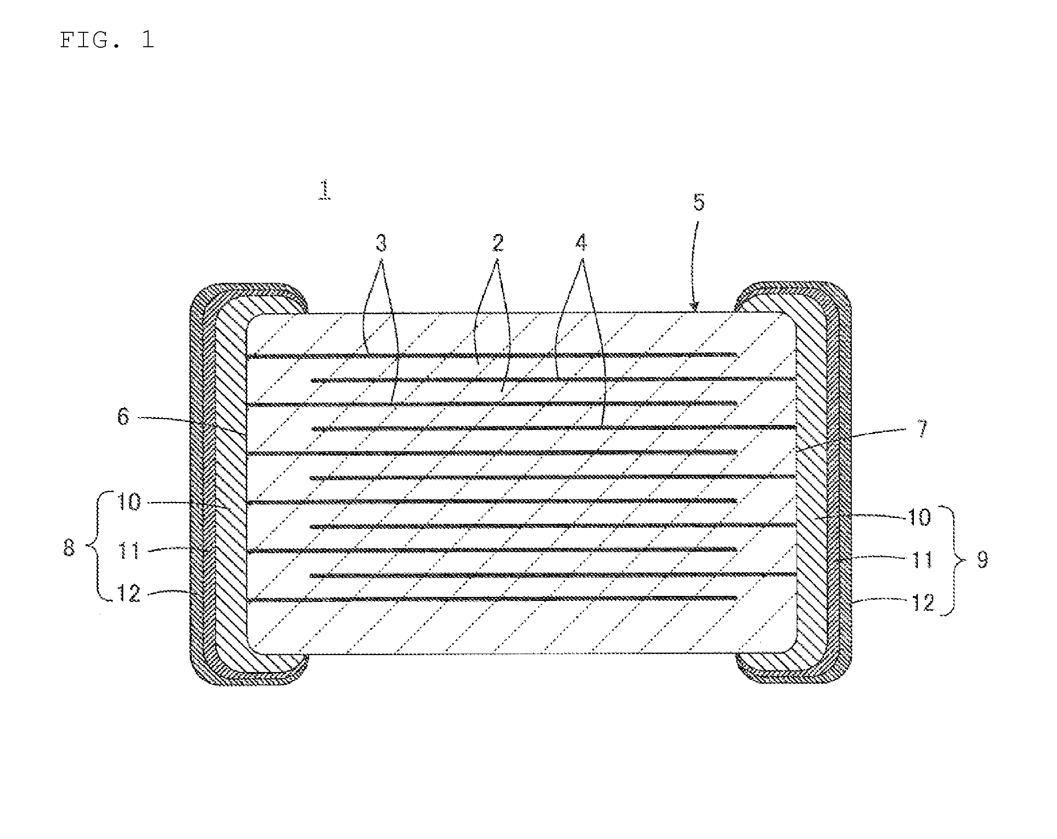 Laminated ceramic electronic component