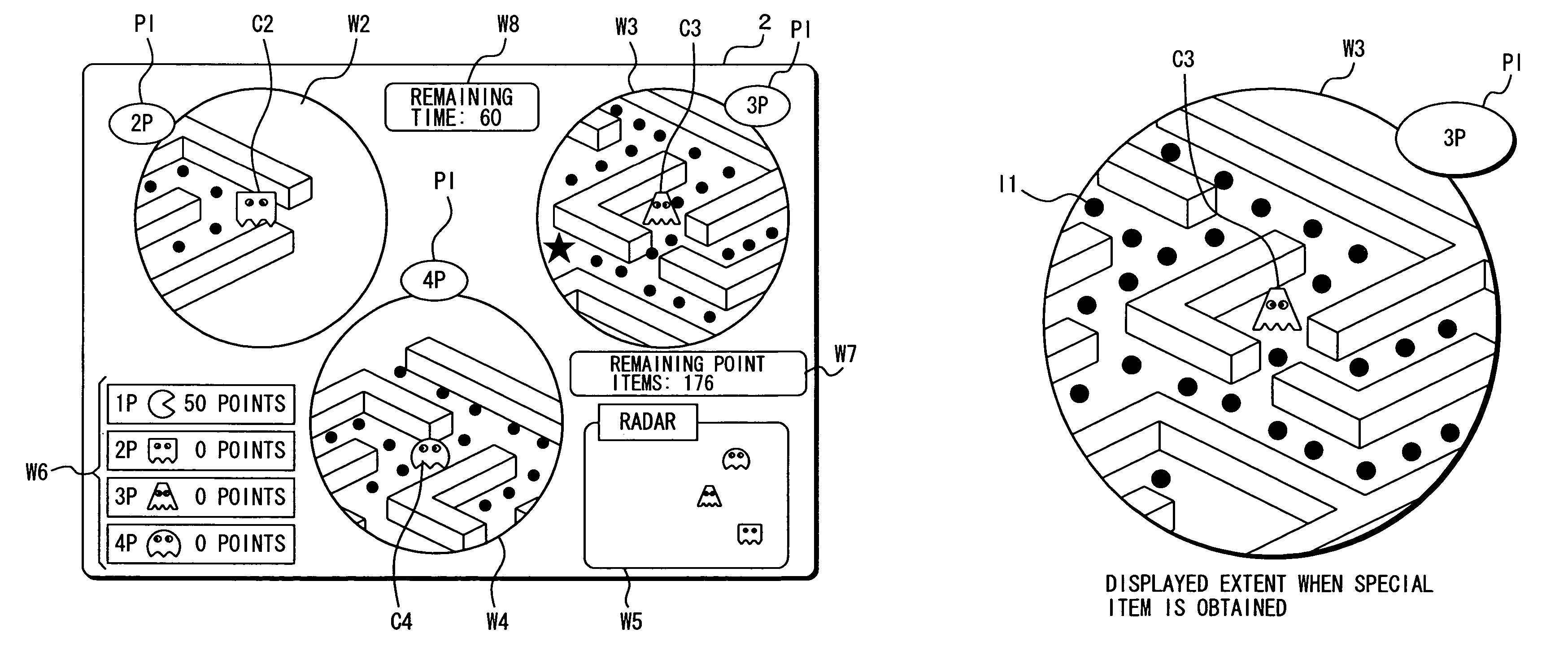 Game apparatus, recording medium having game program recorded thereon, and game system