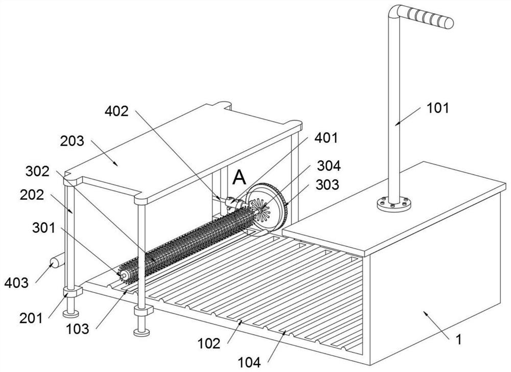 Ball picking device for table tennis training