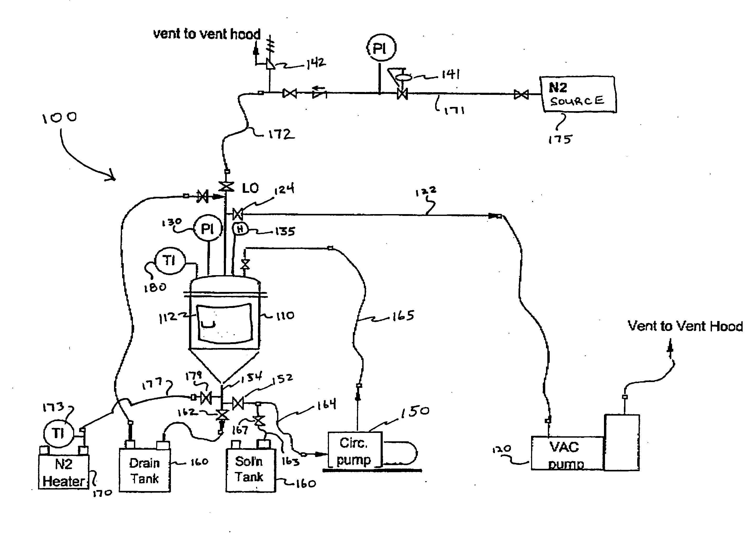 Pressurized dip coating system