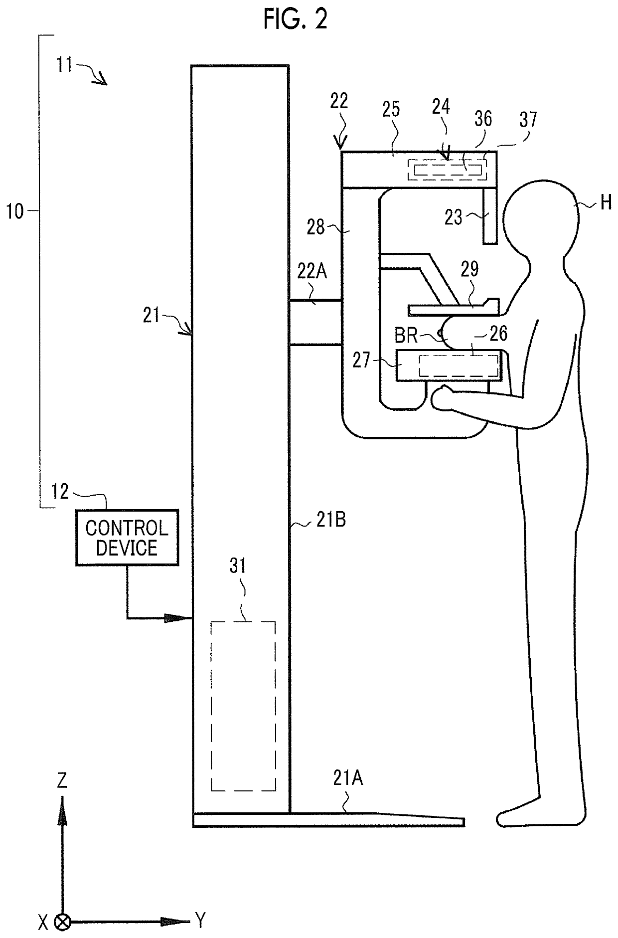 Tomosynthesis imaging apparatus and method for operating the same