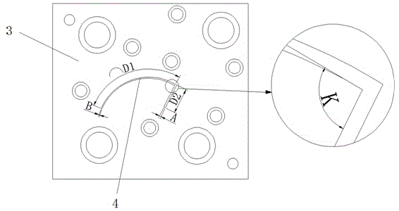 Air duct protecting plate extrusion device for soft and hard co-extrusion sealing