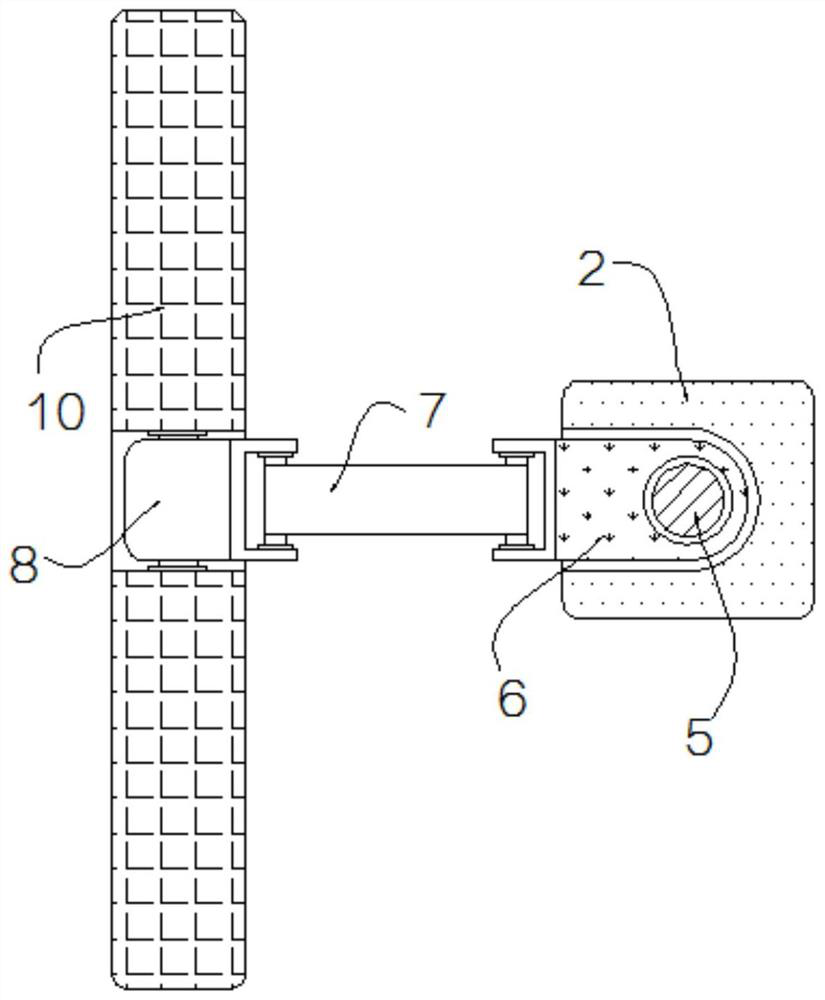 Building foundation pit supporting and protecting device capable of monitoring inclination