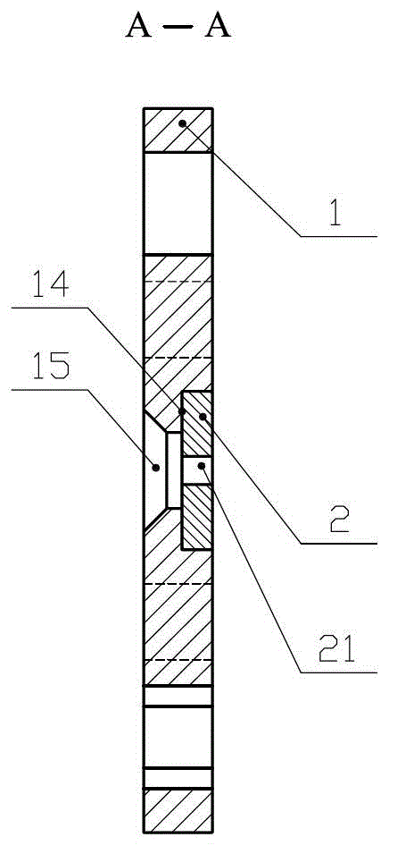 Threading mold for producing reinforcing band for strengthening thermoplastic plastic pipe