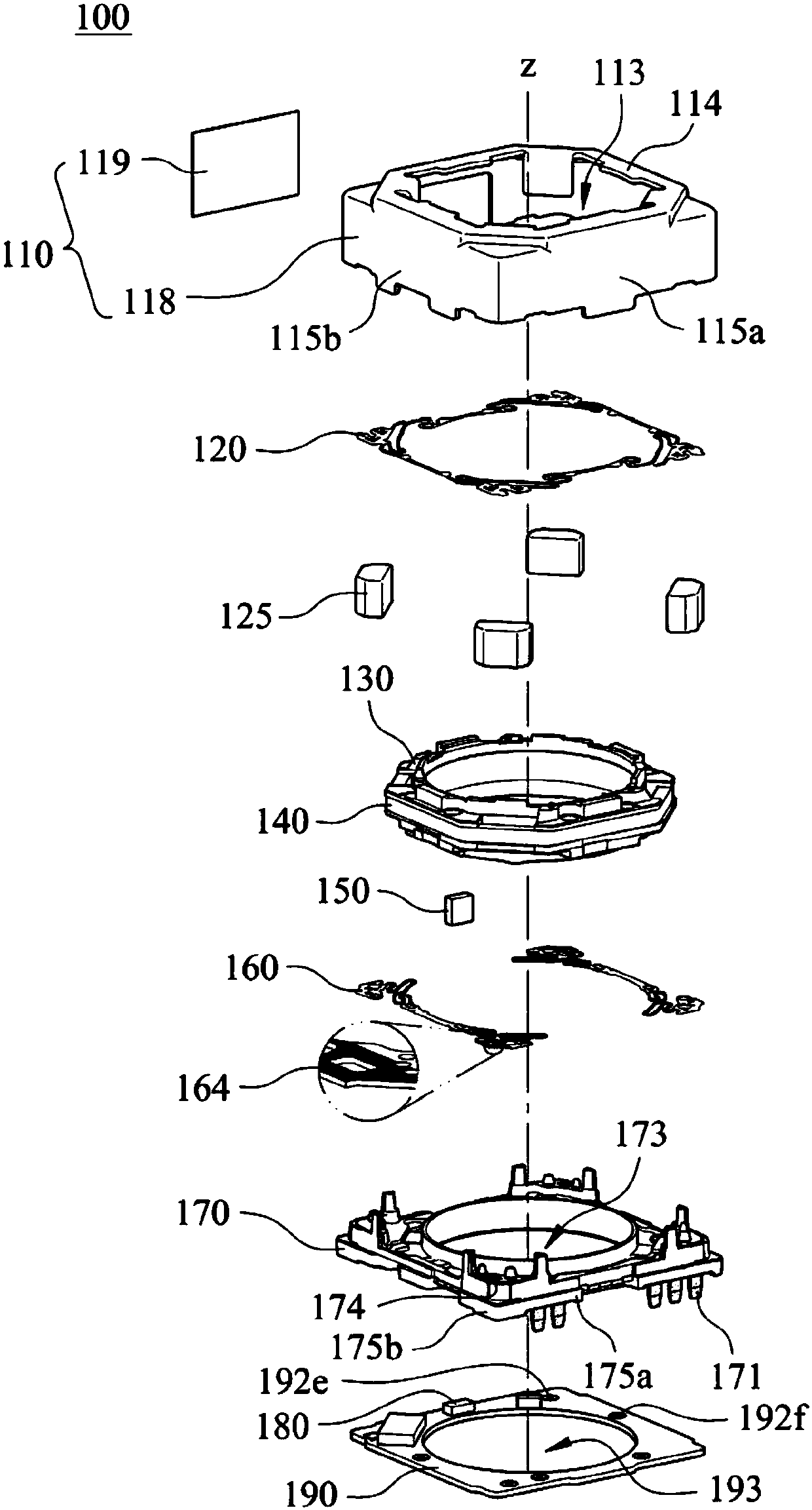 Lens driving apparatus, photographing module and electronic device