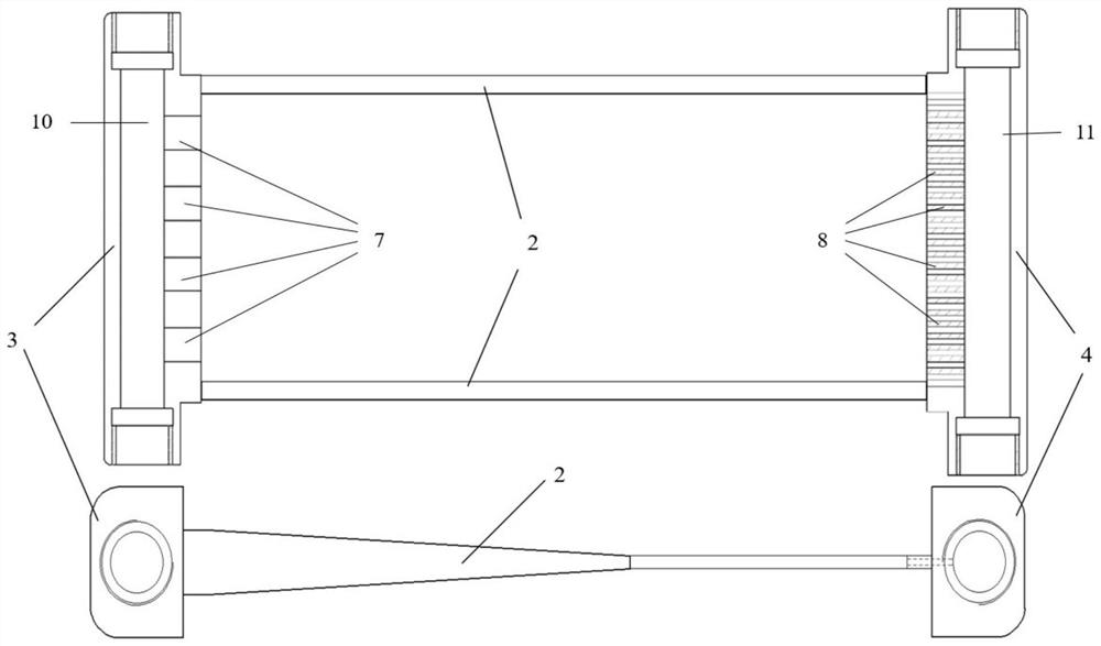 An experimental device for visually simulating the flow law of self-supporting fracturing fluid