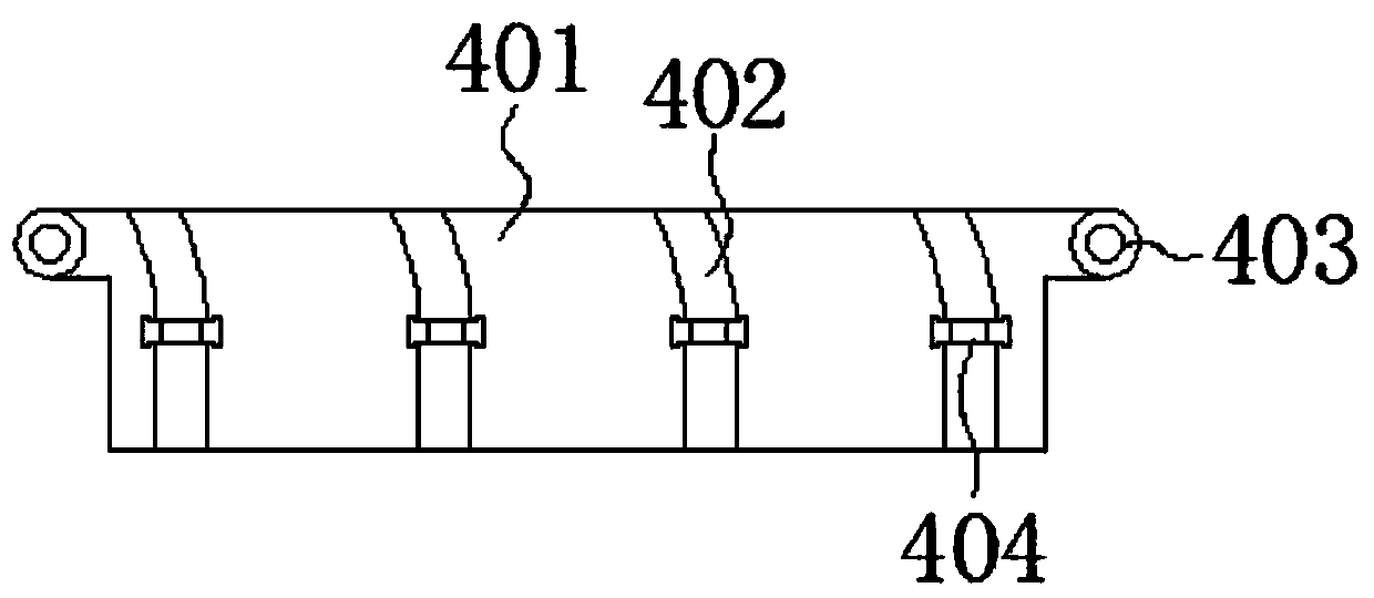 Terminal wire connector for electrical cabinet