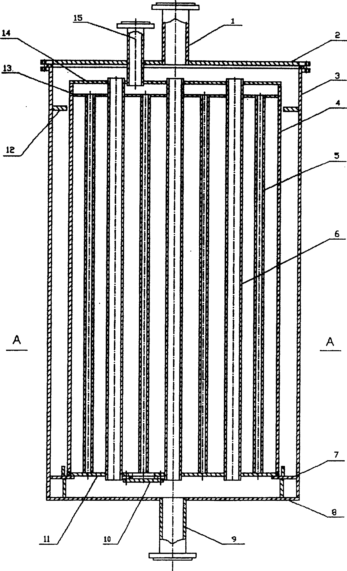 Refrigeration adsorber and its manufacturing method