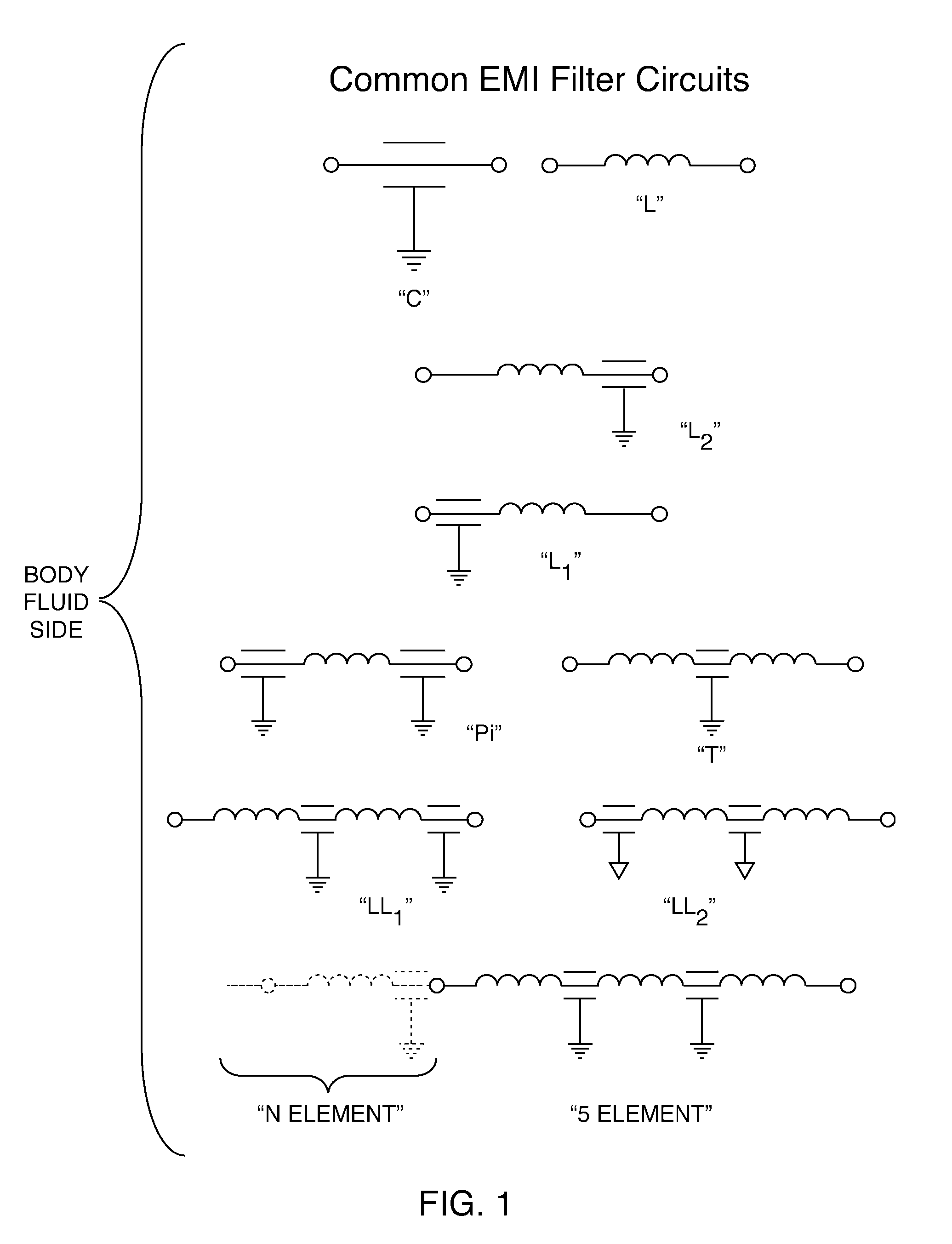 Process for tuning an EMI filter to reduce the amount of heat generated in implanted lead wires during medical procedures such as magnetic resonance imaging