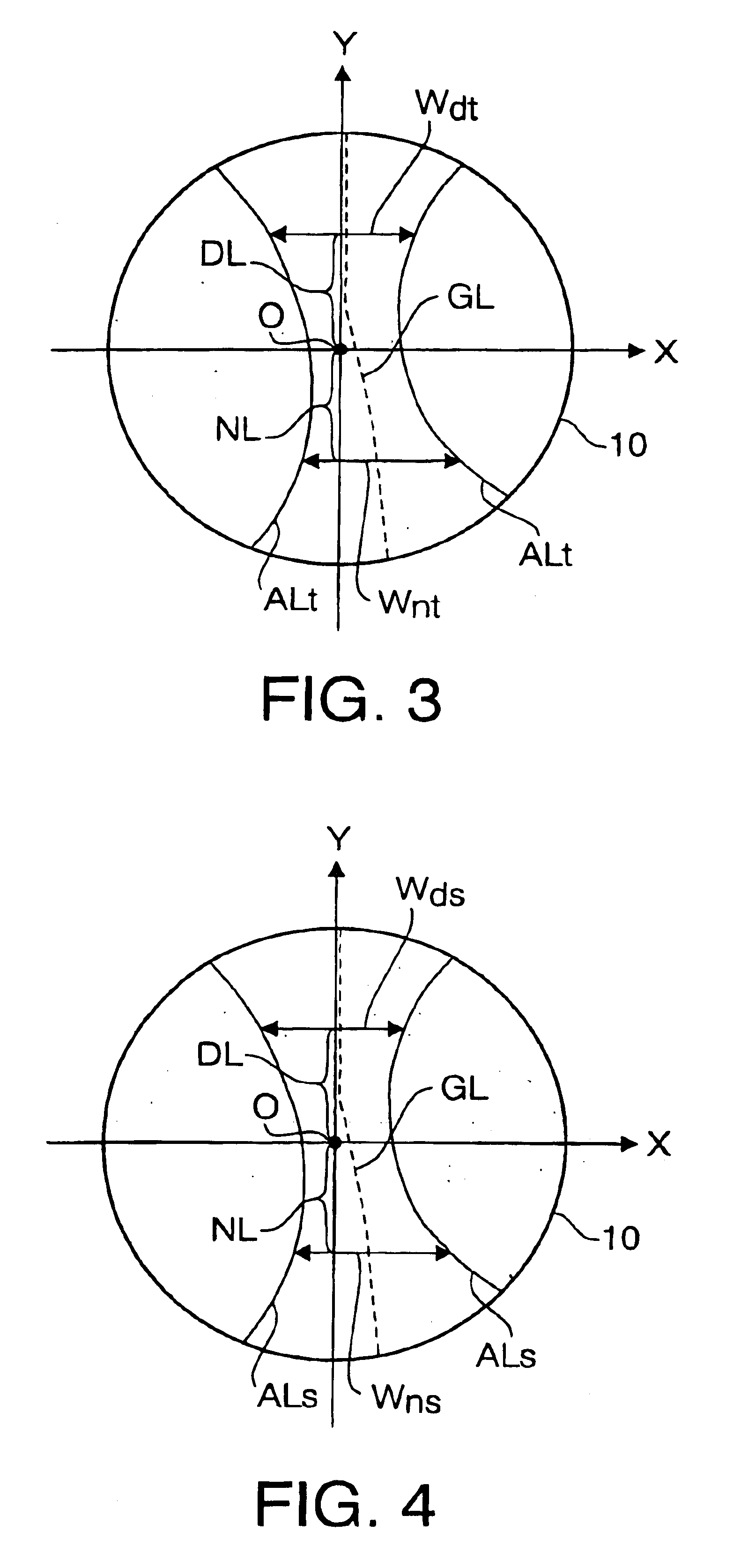 Progressive power lens