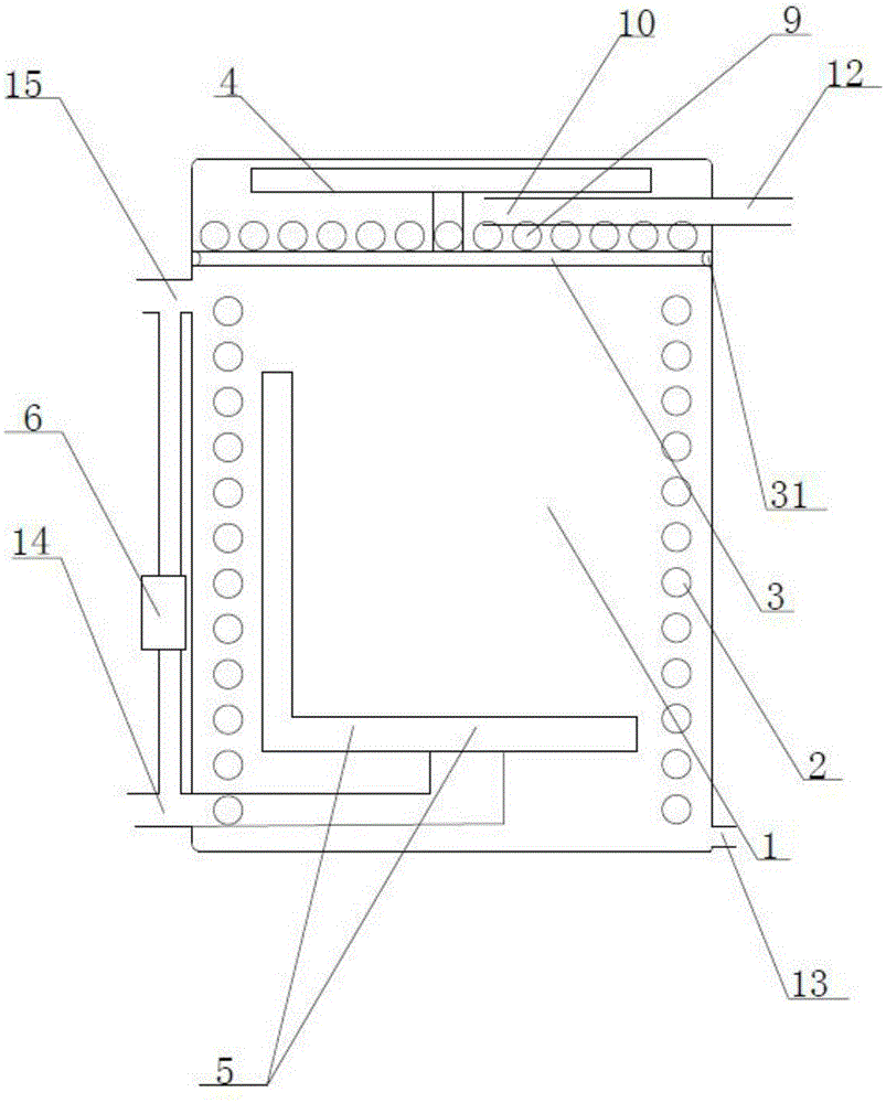 Full-automatic clean heat energy recovery device