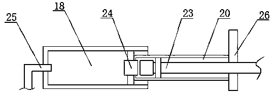 Sewage treatment device for environmental engineering