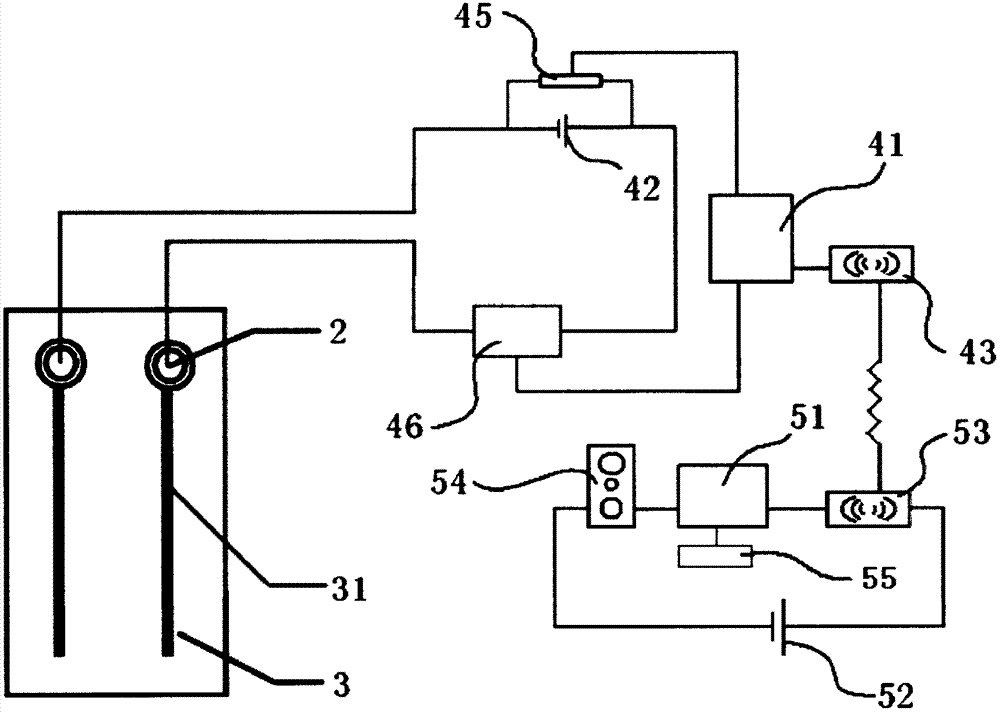 Method for realizing alarm by intelligent separating baby diaper