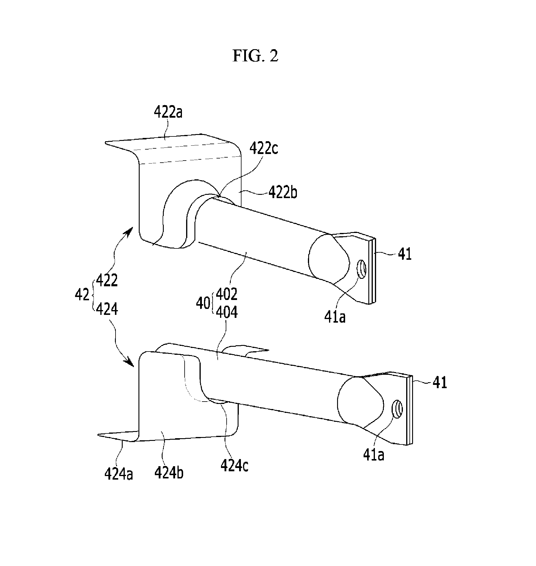 Vehicle body reinforcing structure for coping with small overlap collision