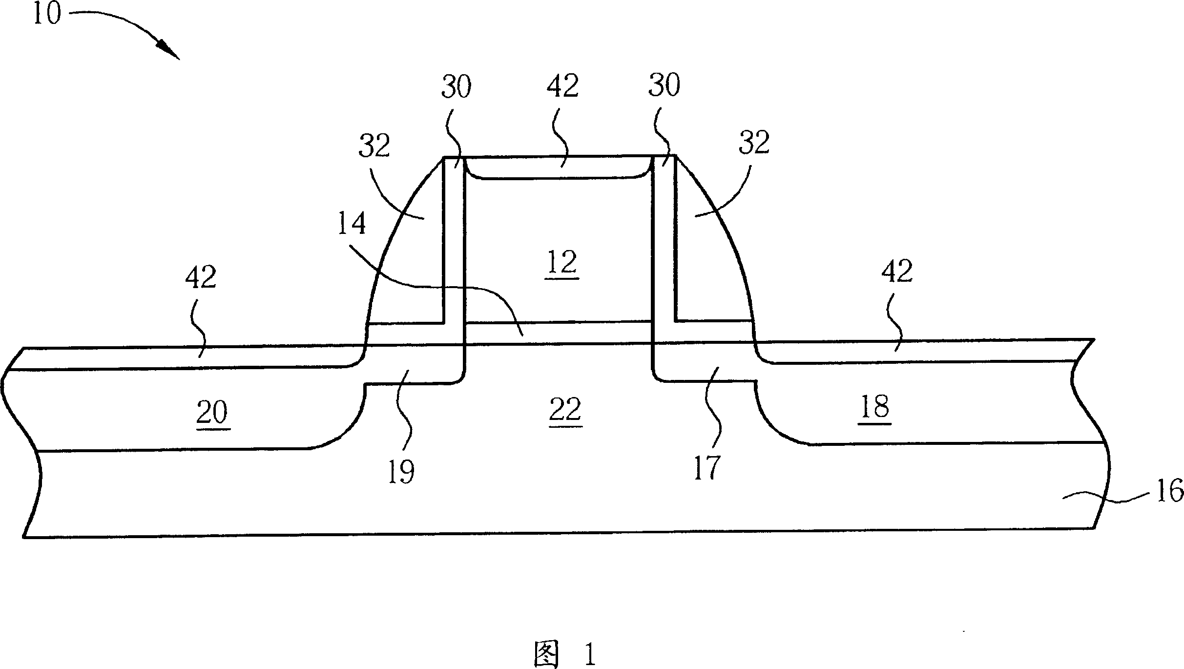 Semiconductor transistor element and its production