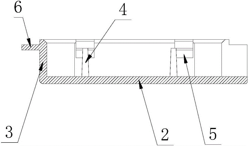 Temperature sensing box, refrigerator and freezer